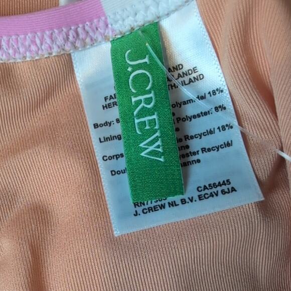 J. Crew NWT Striped One Piece Swimsuit - Picture 7 of 11